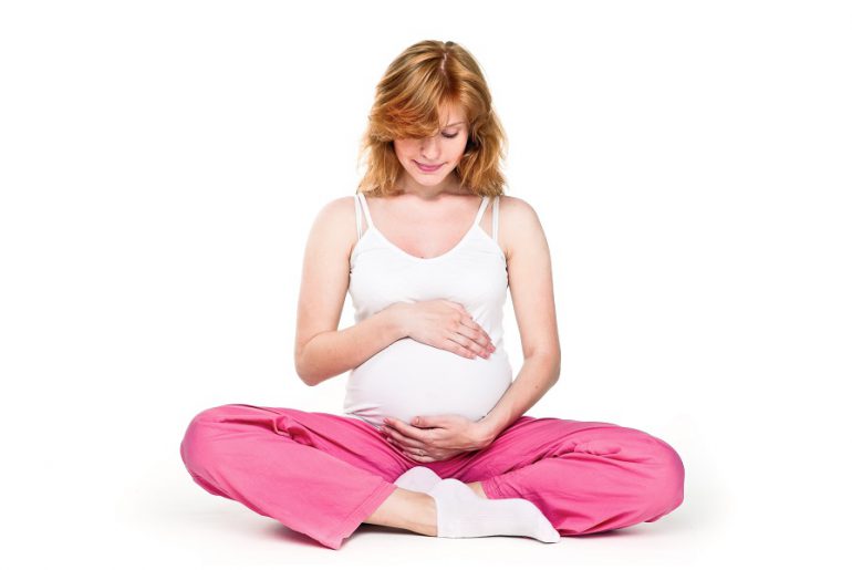Изменения груди женщины во время беременности