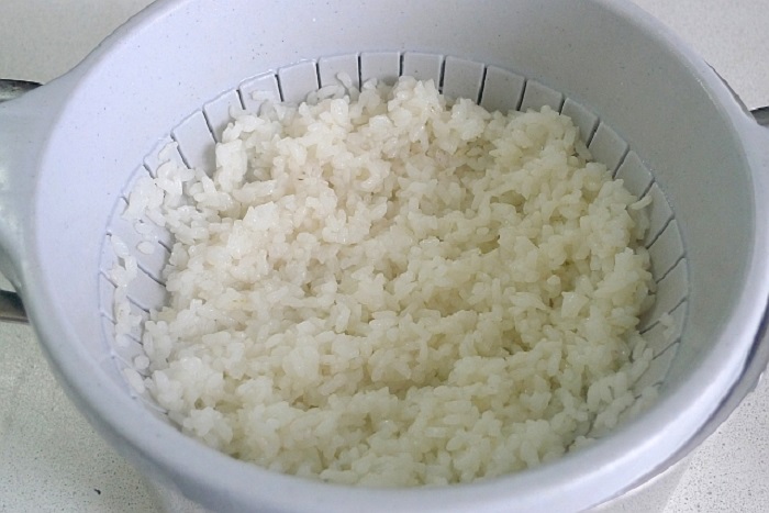 Варка круглозерного риса