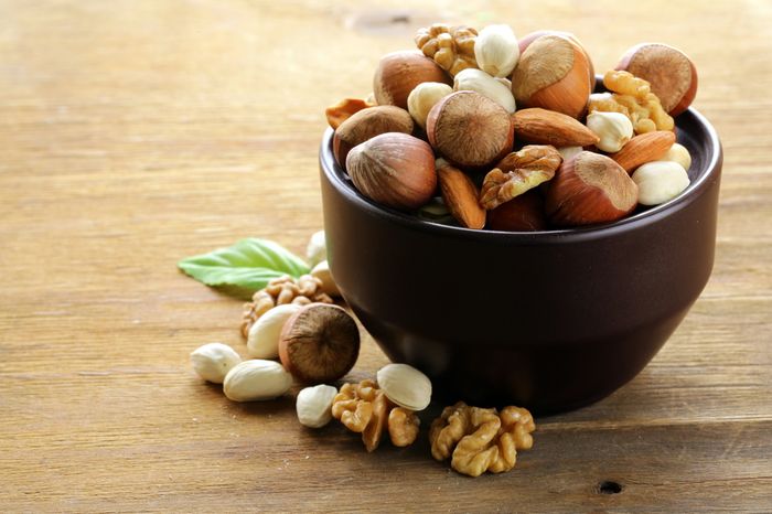 Орехи как источник белков