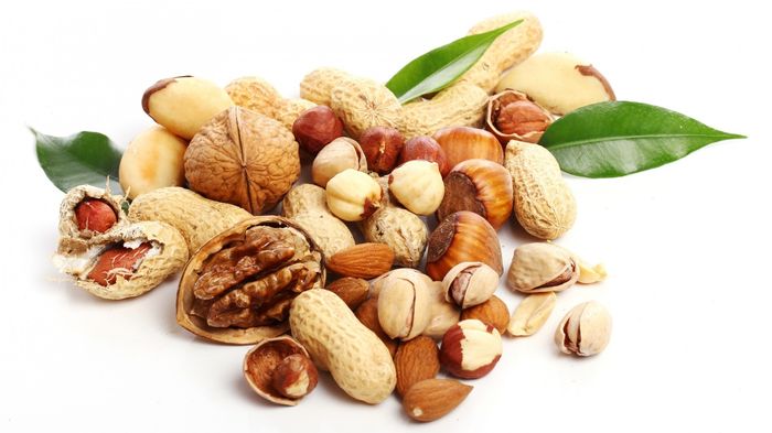 орехи - источник белка для человека