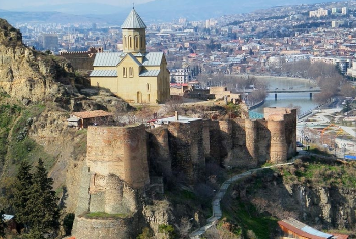 Крепость Нарикала в Грузии