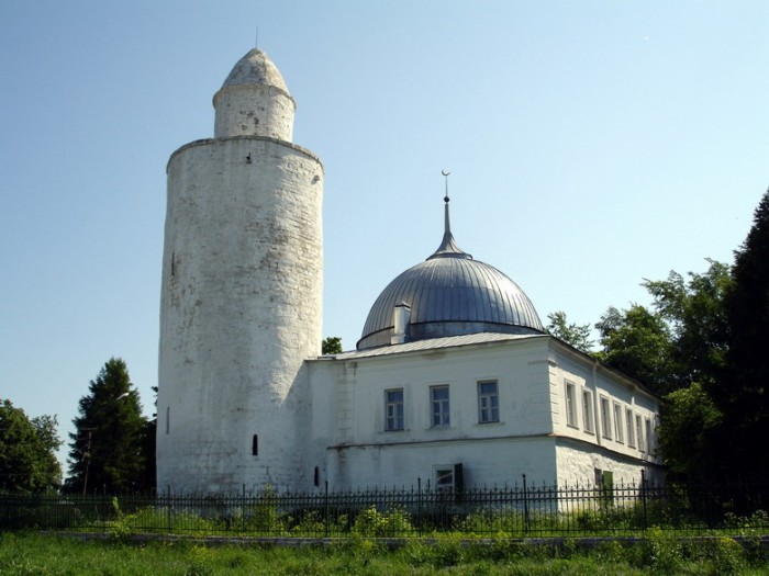 Мечеть с минаретом в Касимове