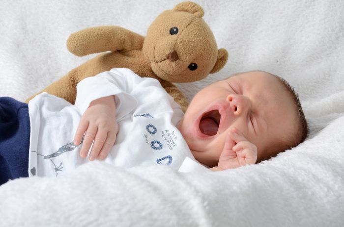 Сон ребёнка в кроватке
