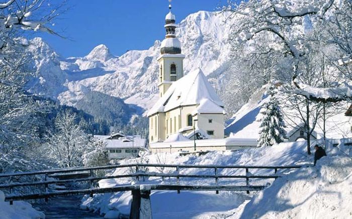 Зимняя Бавария