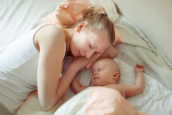 Сон с ребенком