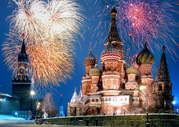 Новый год и Рождество в России