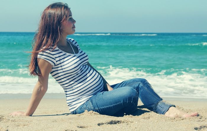 отдых на море для беременной