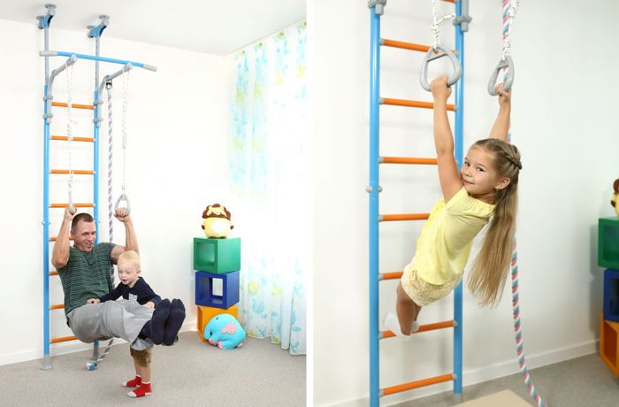 упражнения на шведской стенке для детей и взрослых