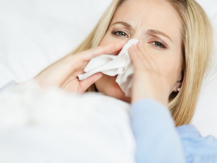 Начало ОРЗ или гриппа без температуры