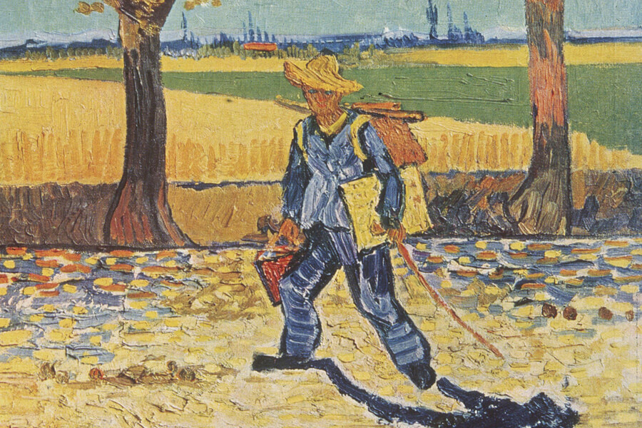 «Художник на пути в Тараскон», Ван Гог