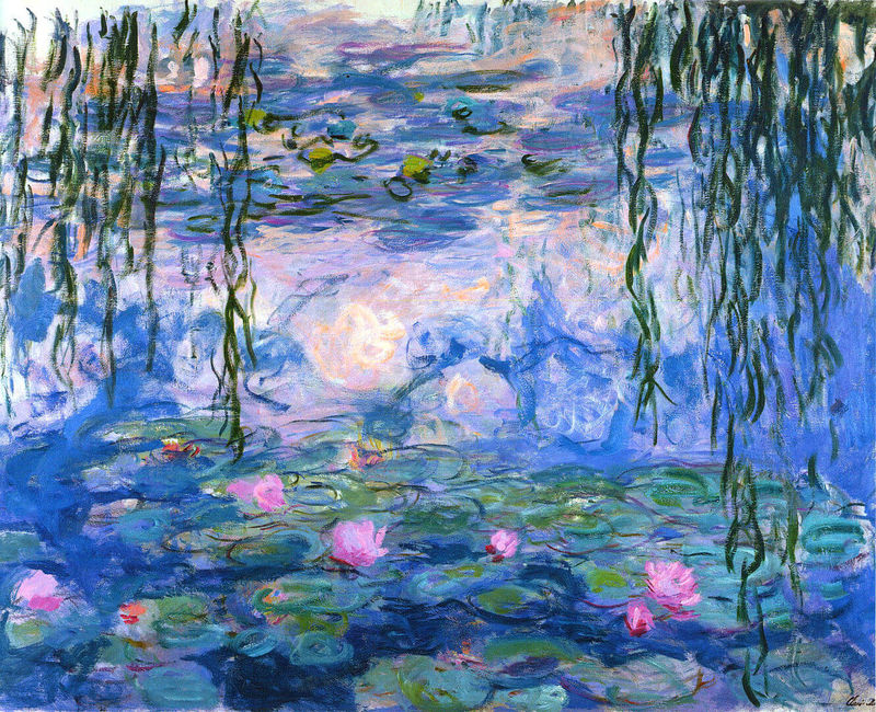 Картина Моне «Водяные лилии» 